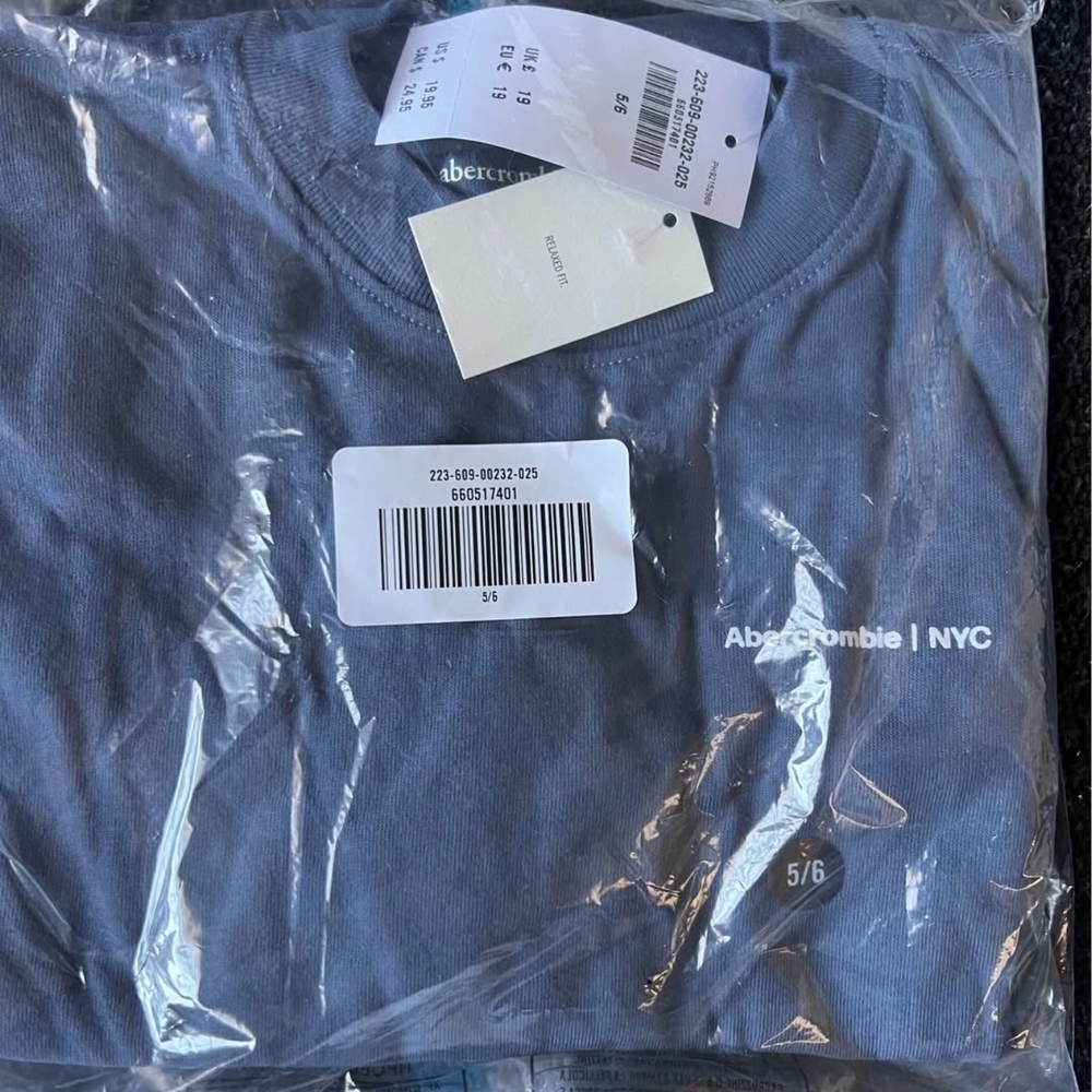 Abercrombie NYC Blue T-Shirt